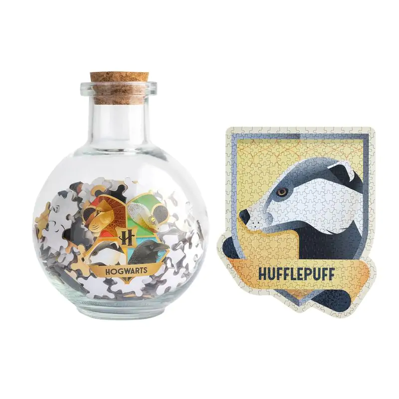 Harry Potter Hufflepuff puzzle poțiune 322 piese poza produsului