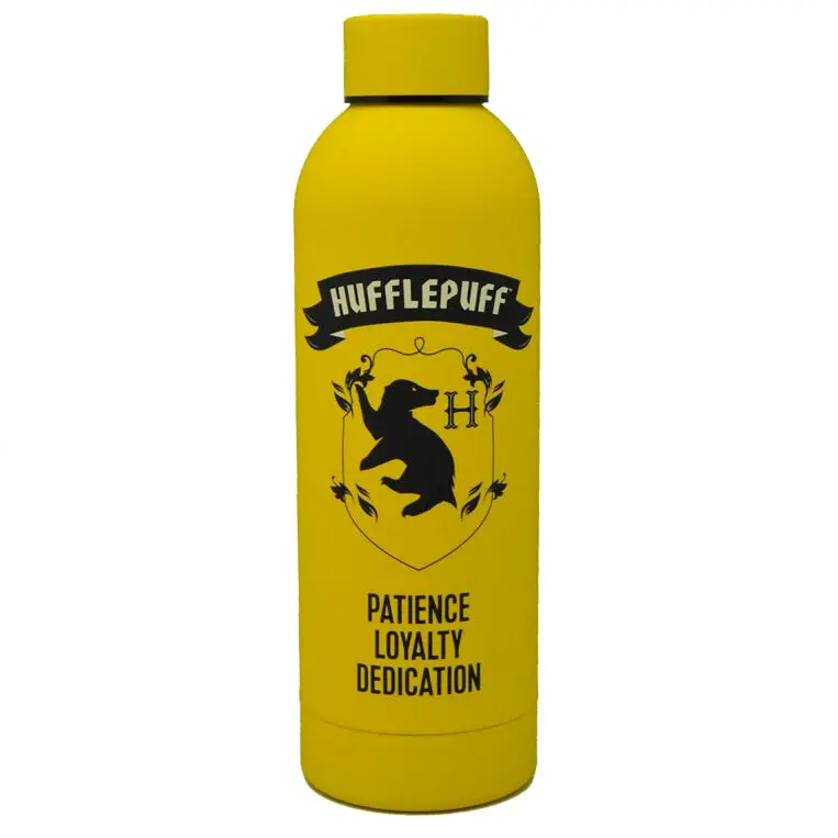 Harry Potter Hufflepuff sticlă din oțel inoxidabil 700ml poza produsului