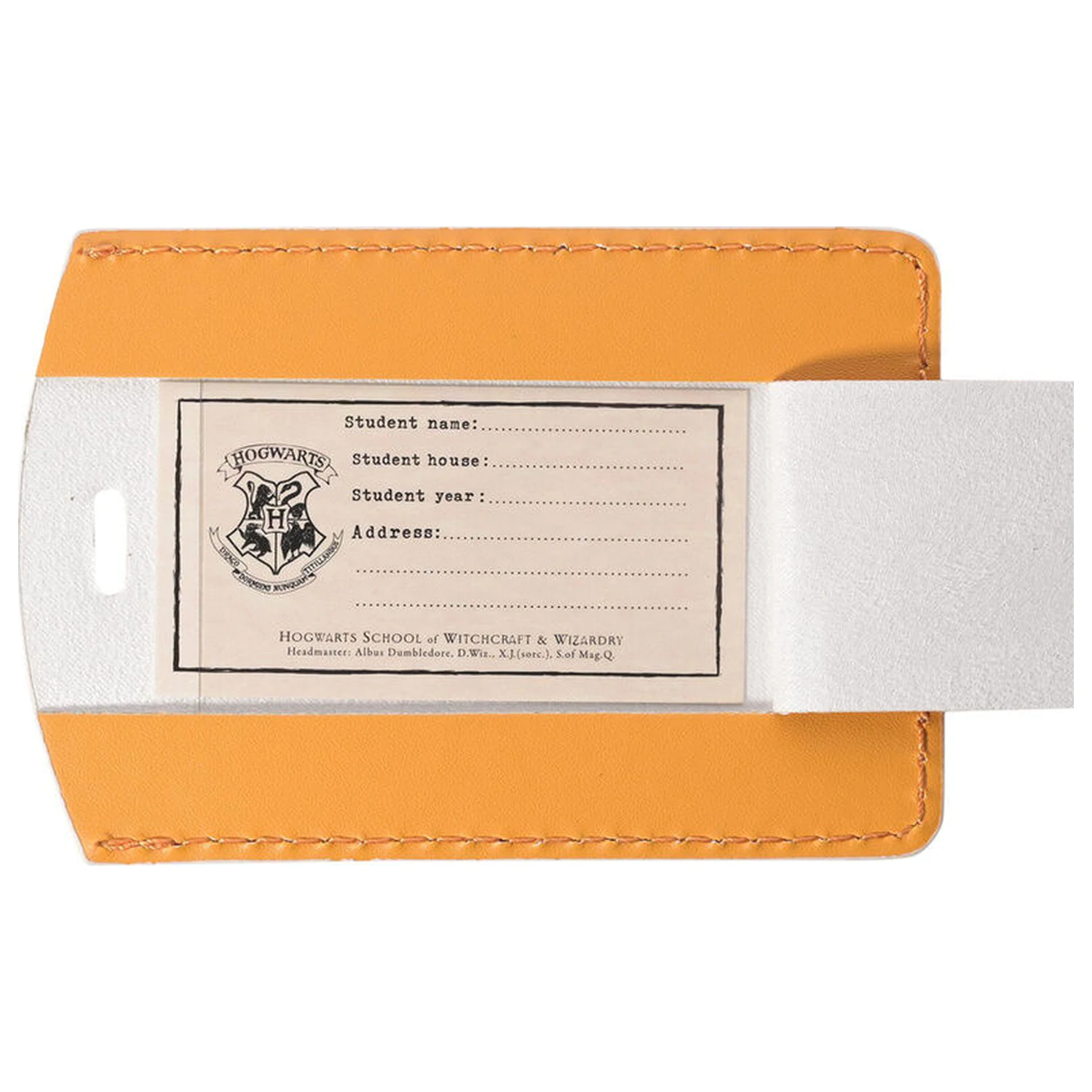 Harry Potter Hufflepuff suport pasaport si eticheta bagaj poza produsului
