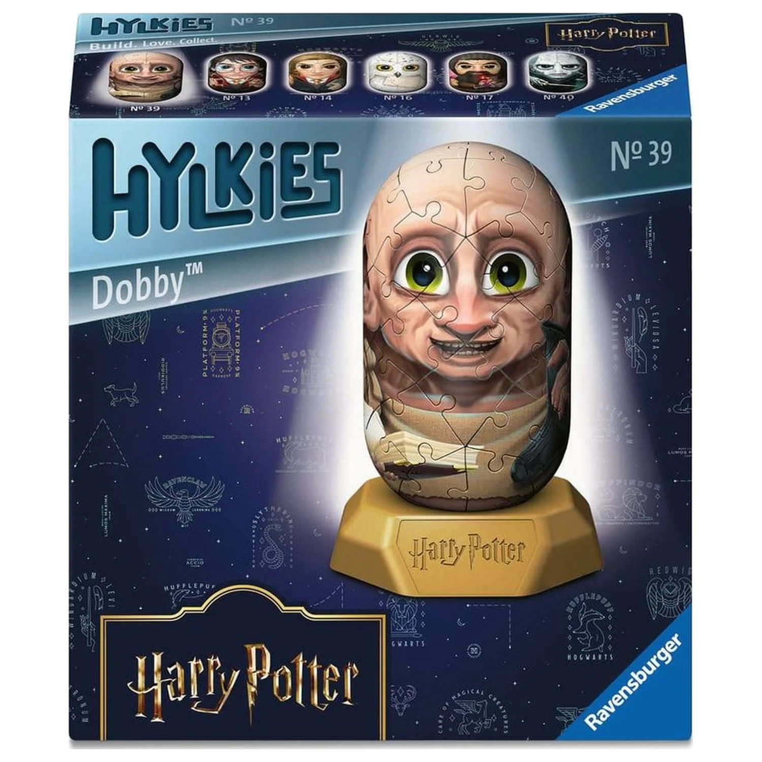 Harry Potter Hylkies Puzzle 3D din 39 de piese Dobby 12 cm poza produsului