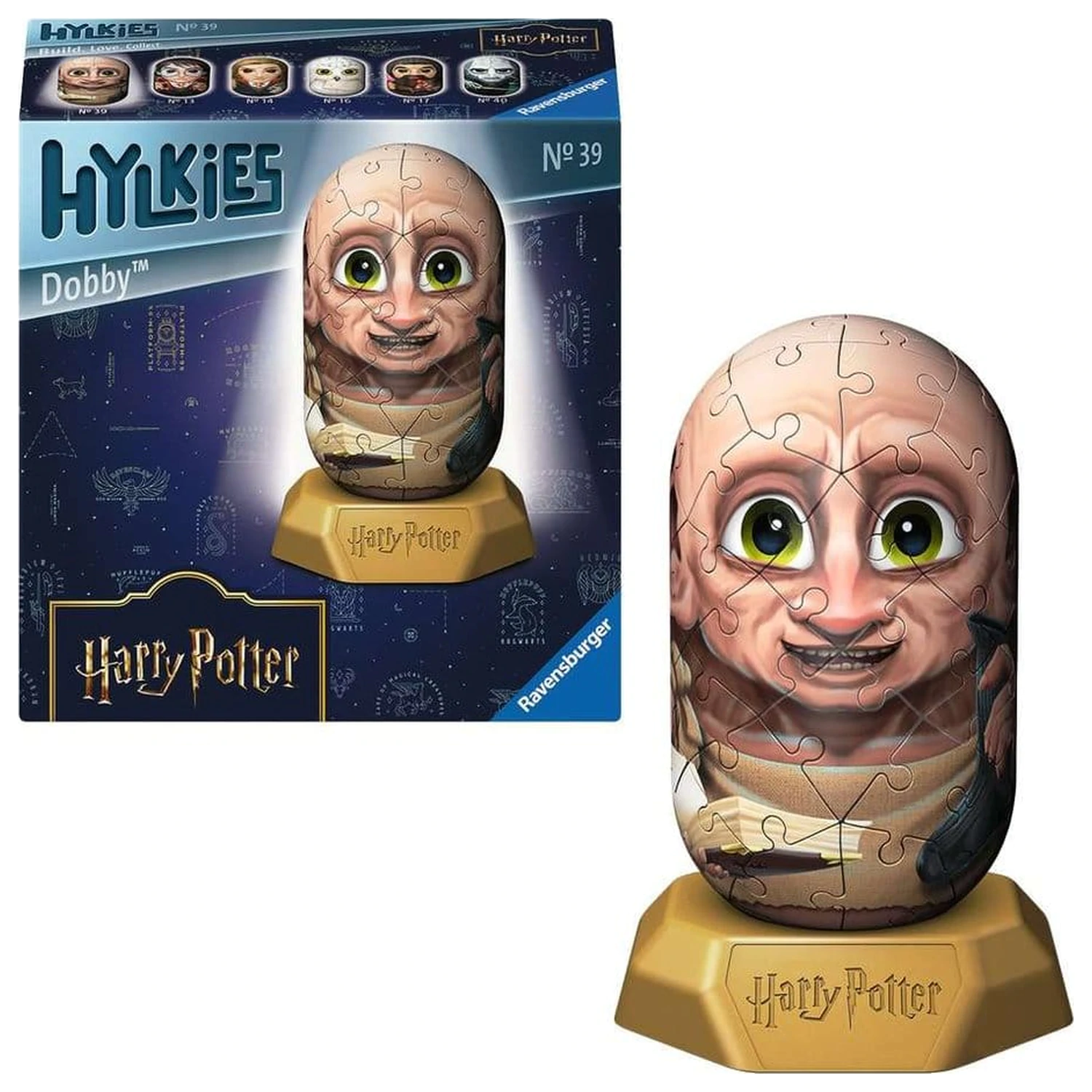 Harry Potter Hylkies Puzzle 3D din 39 de piese Dobby 12 cm poza produsului