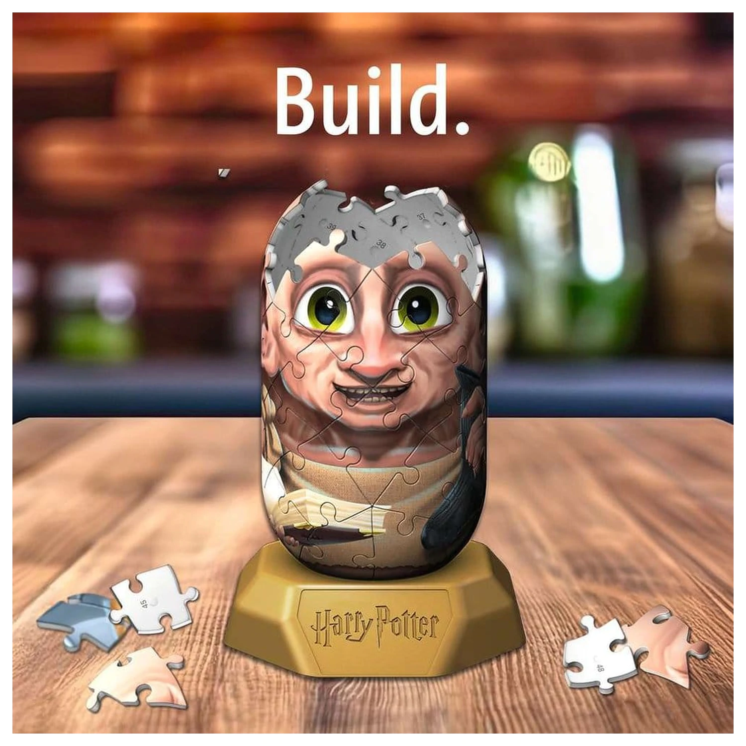 Harry Potter Hylkies Puzzle 3D din 39 de piese Dobby 12 cm poza produsului