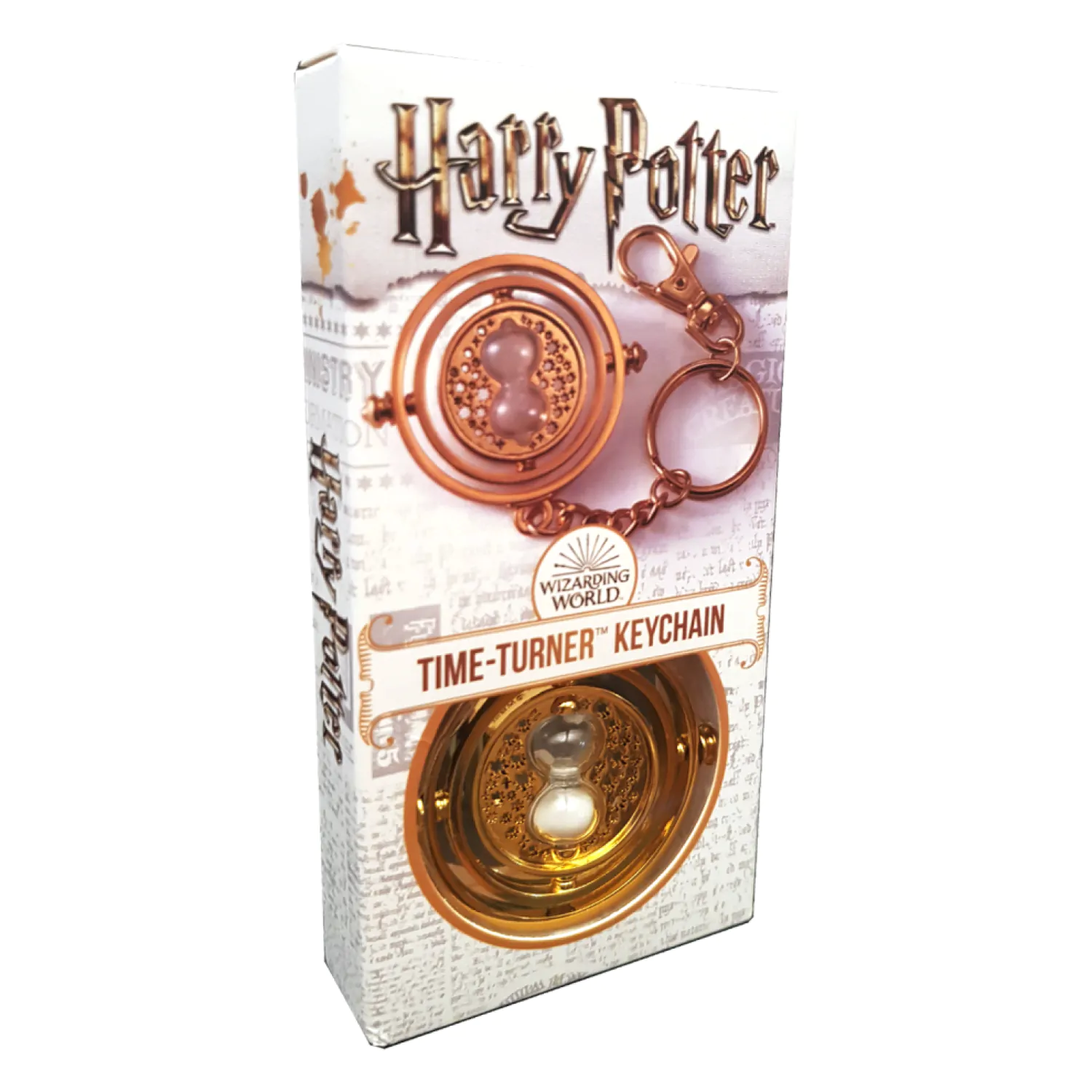 Breloc metalic Harry Potter Time Turner 4 cm poza produsului