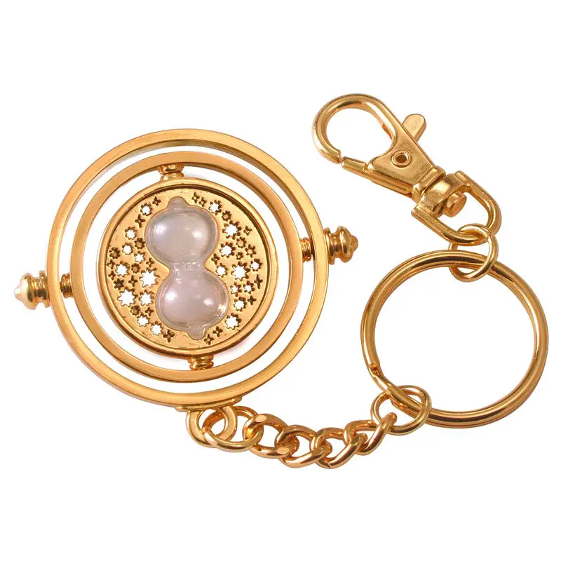 Breloc metalic Harry Potter Time Turner 4 cm poza produsului