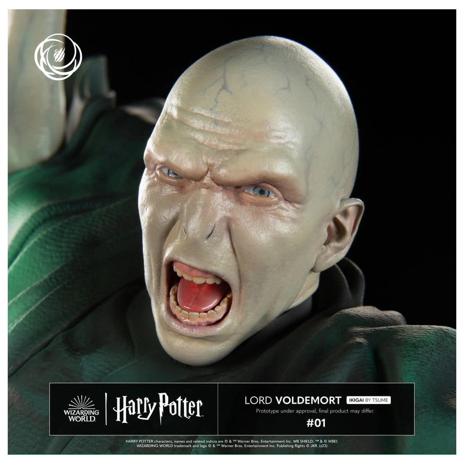 Harry Potter IKIGAI Figura 1/6 Lord Voldemort 32 cm poza produsului