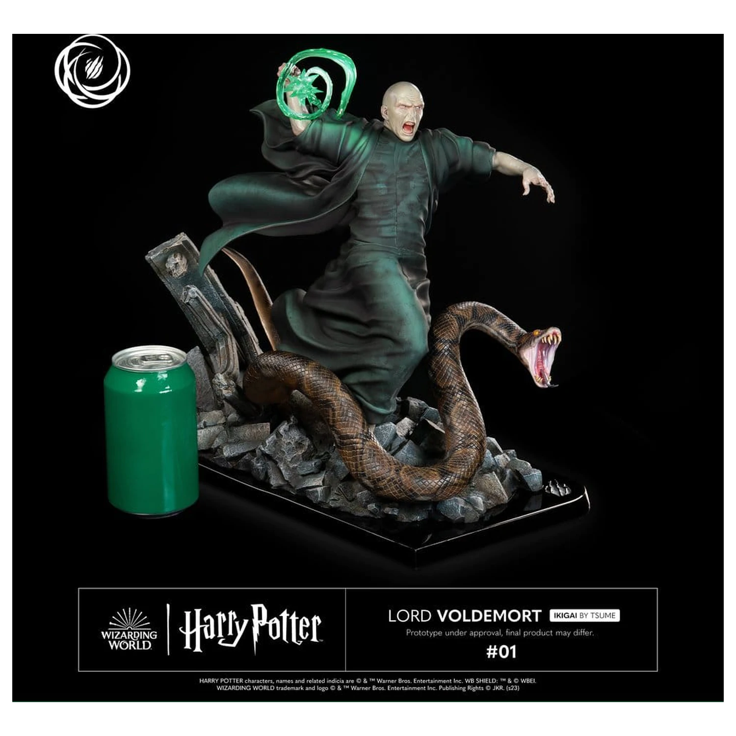 Harry Potter IKIGAI Figura 1/6 Lord Voldemort 32 cm poza produsului