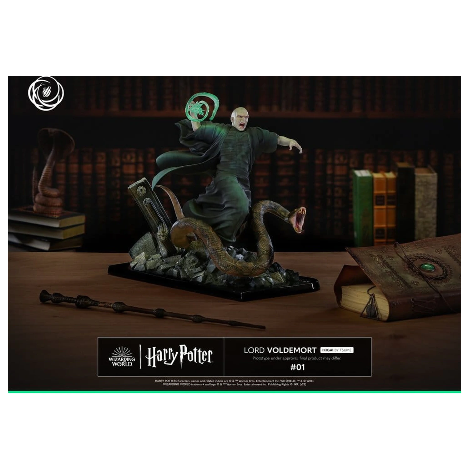 Harry Potter IKIGAI Figura 1/6 Lord Voldemort 32 cm poza produsului