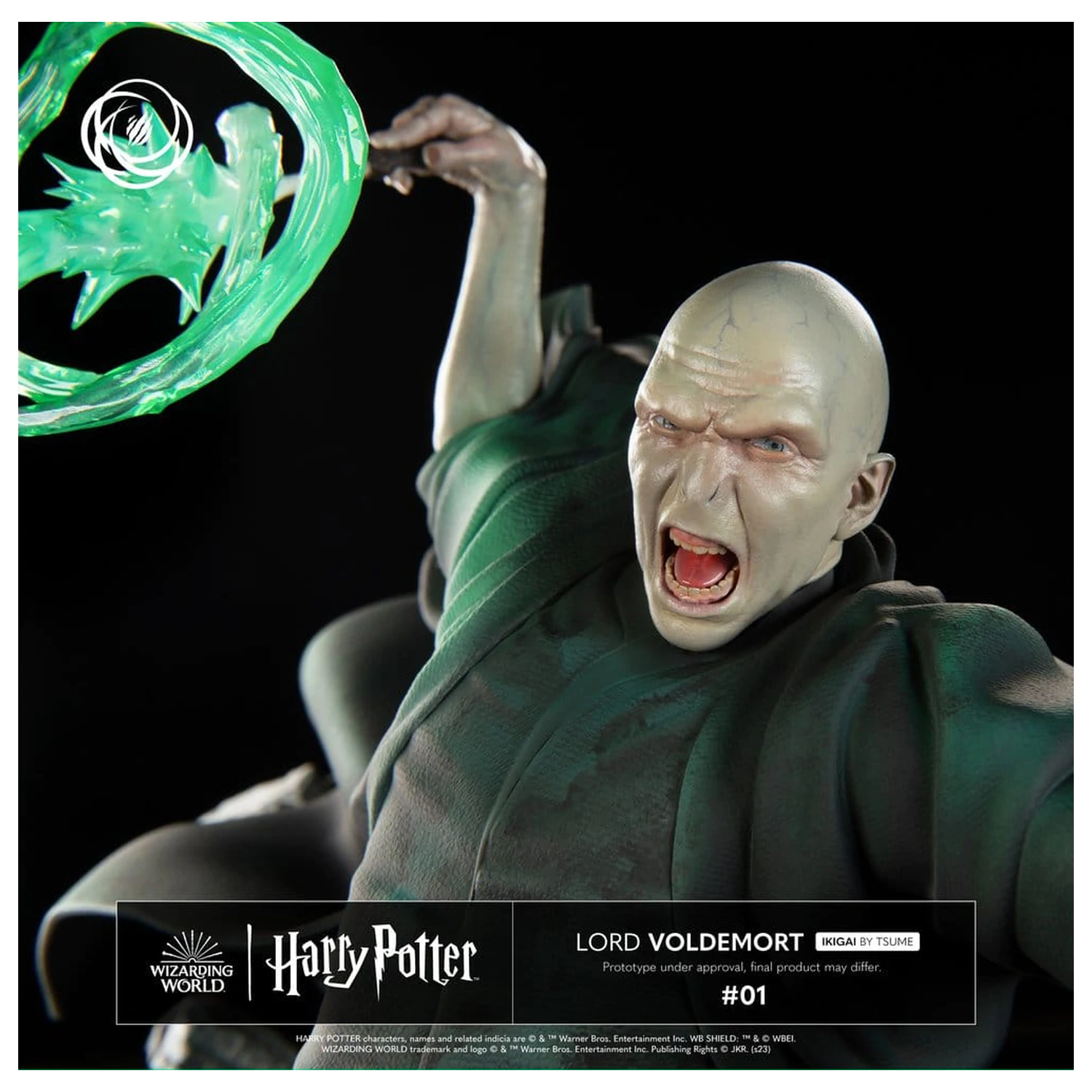 Harry Potter IKIGAI Figura 1/6 Lord Voldemort 32 cm poza produsului