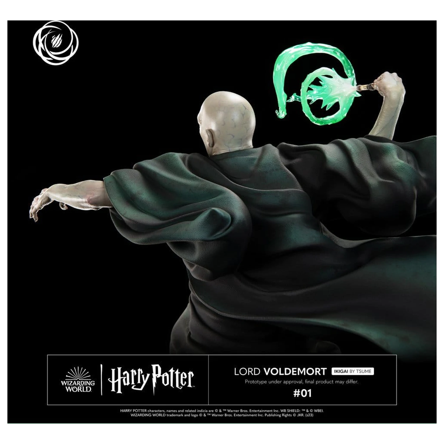 Harry Potter IKIGAI Figura 1/6 Lord Voldemort 32 cm poza produsului