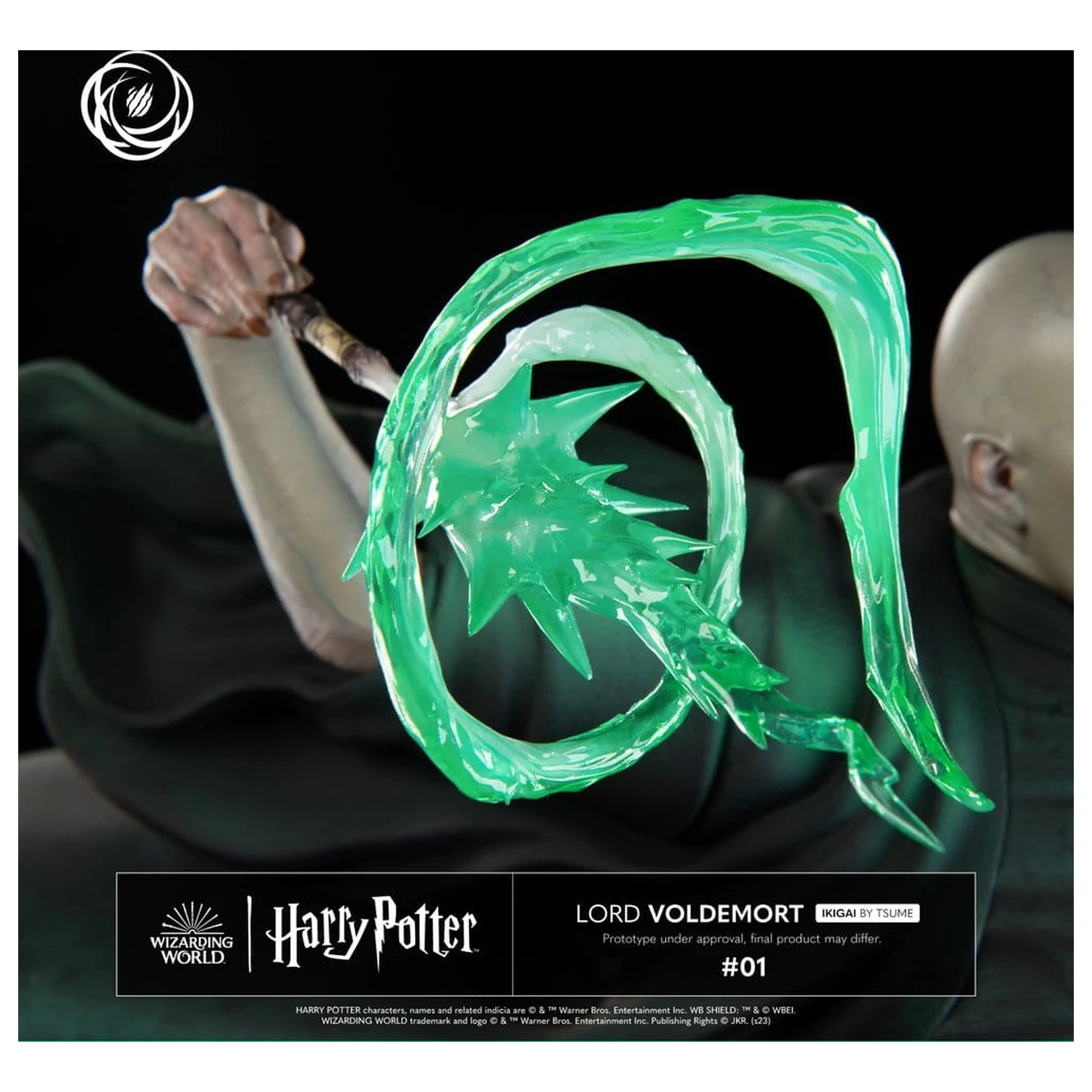 Harry Potter IKIGAI Figura 1/6 Lord Voldemort 32 cm poza produsului