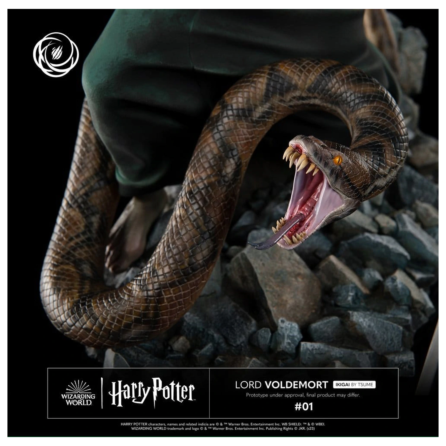 Harry Potter IKIGAI Figura 1/6 Lord Voldemort 32 cm poza produsului