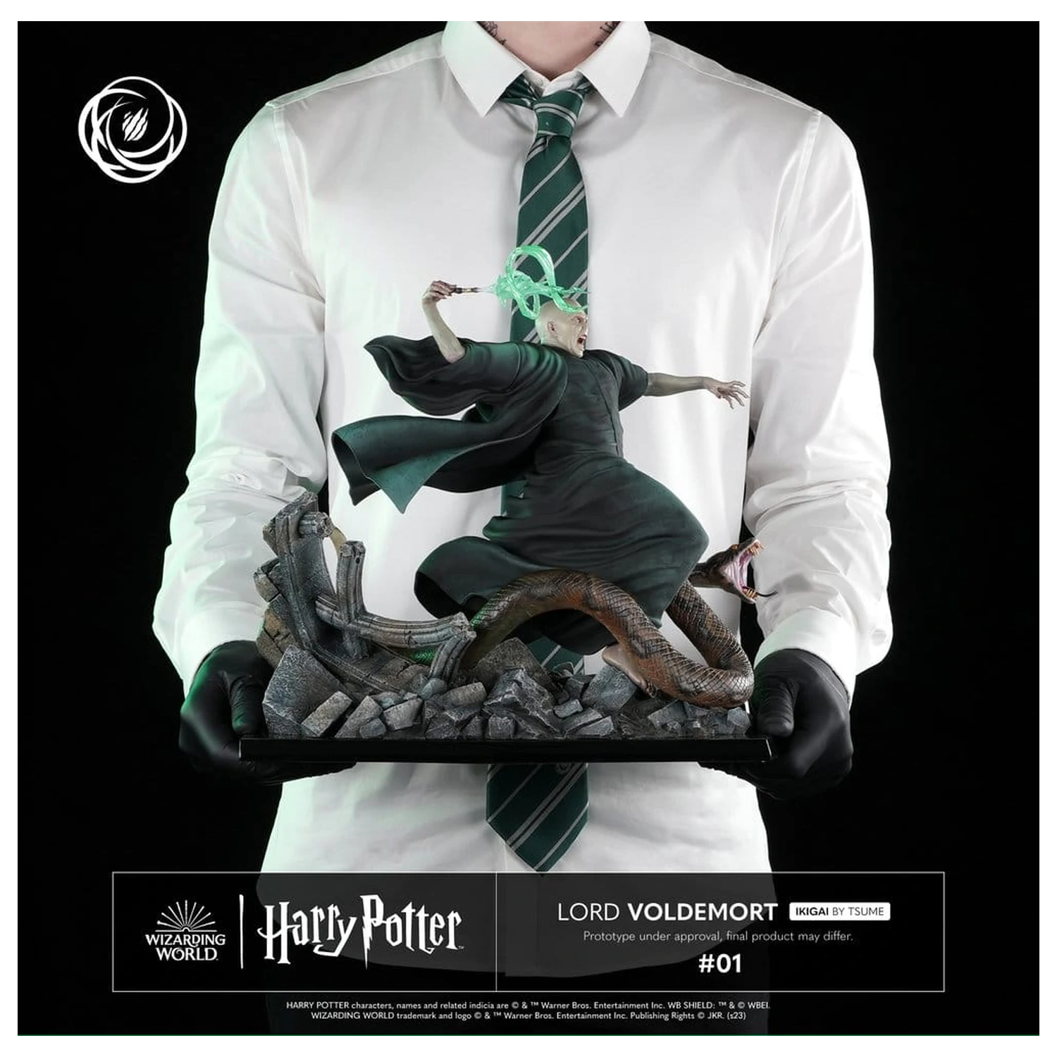Harry Potter IKIGAI Figura 1/6 Lord Voldemort 32 cm poza produsului
