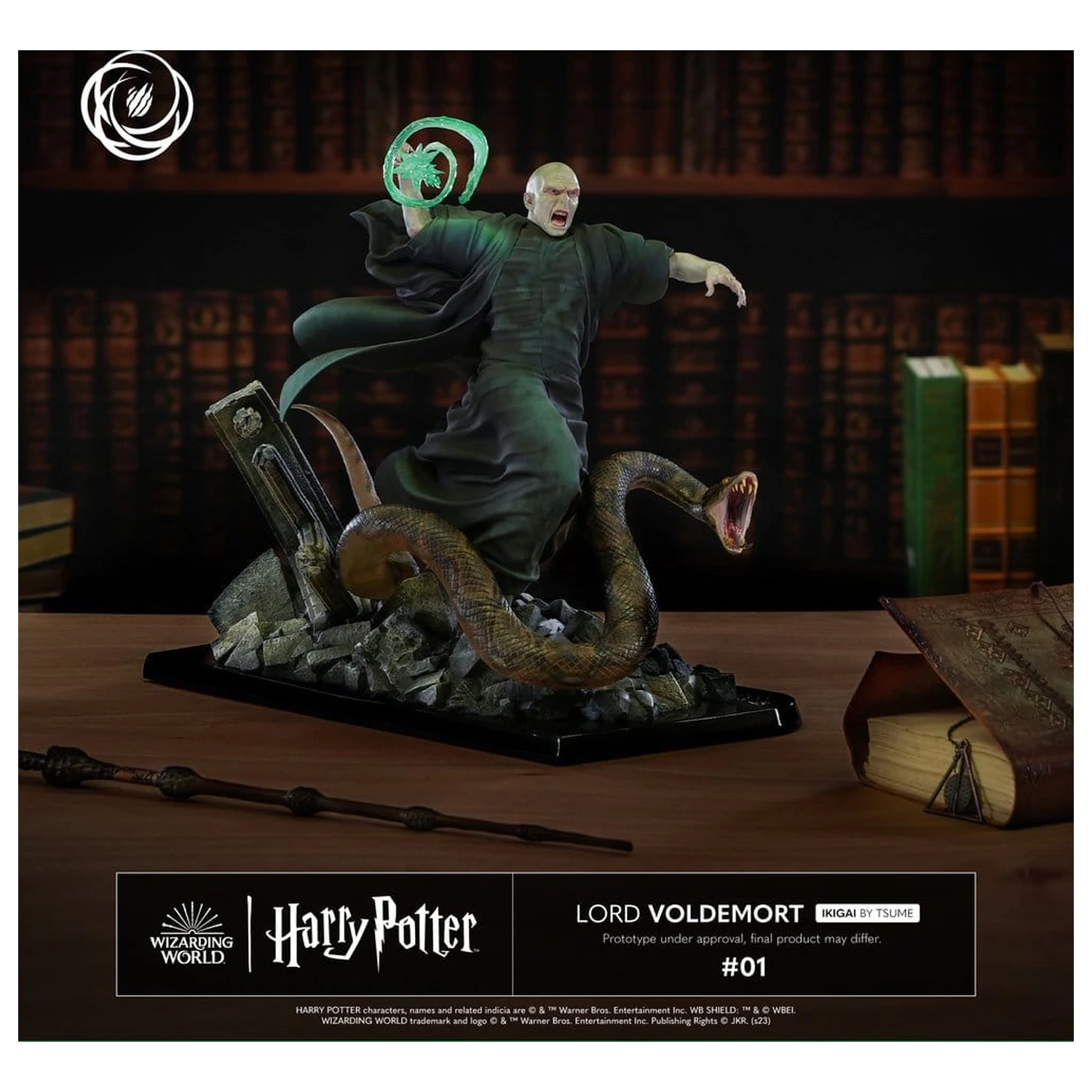Harry Potter IKIGAI Figura 1/6 Lord Voldemort 32 cm poza produsului
