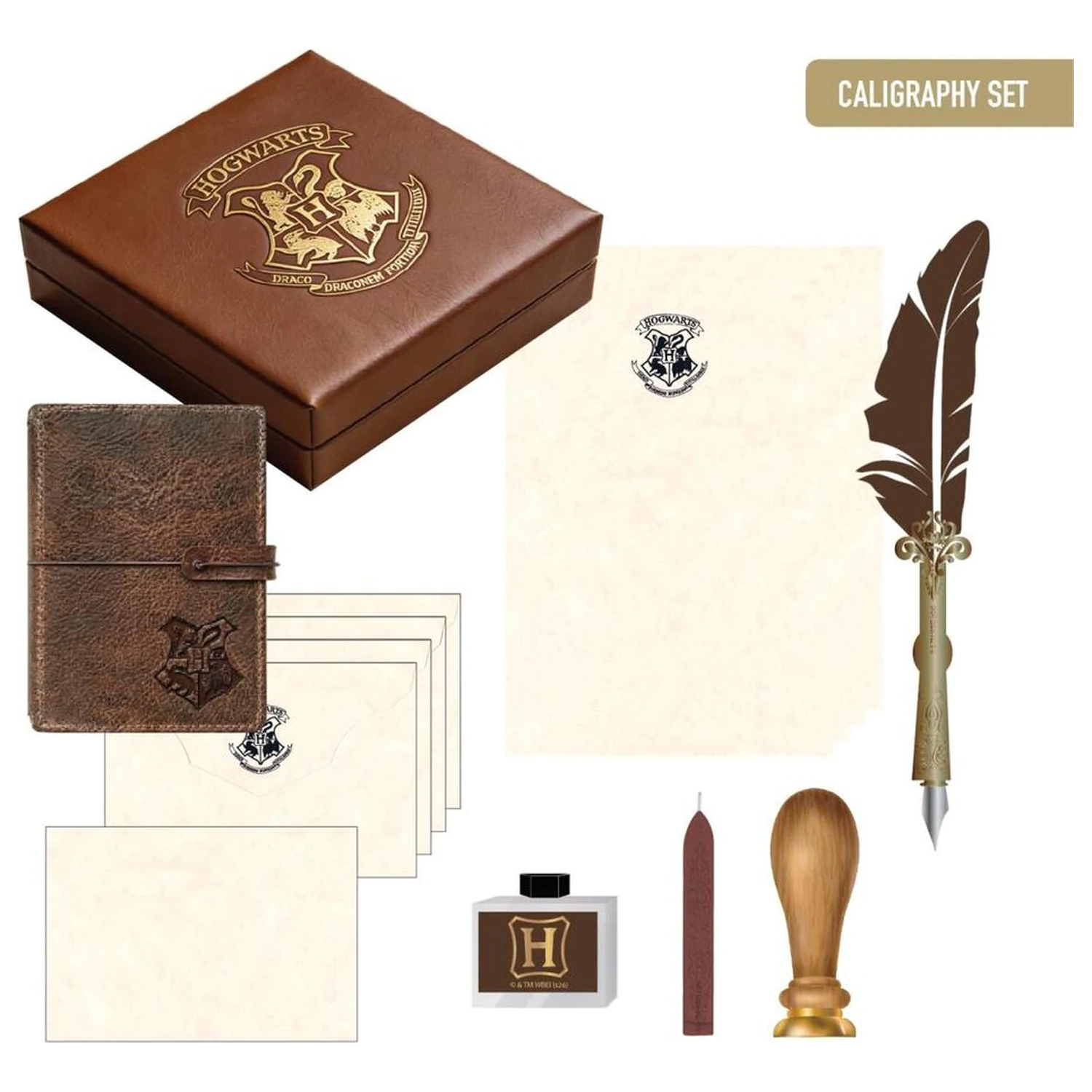 Harry Potter Set de Papetărie Caligrafică poza produsului
