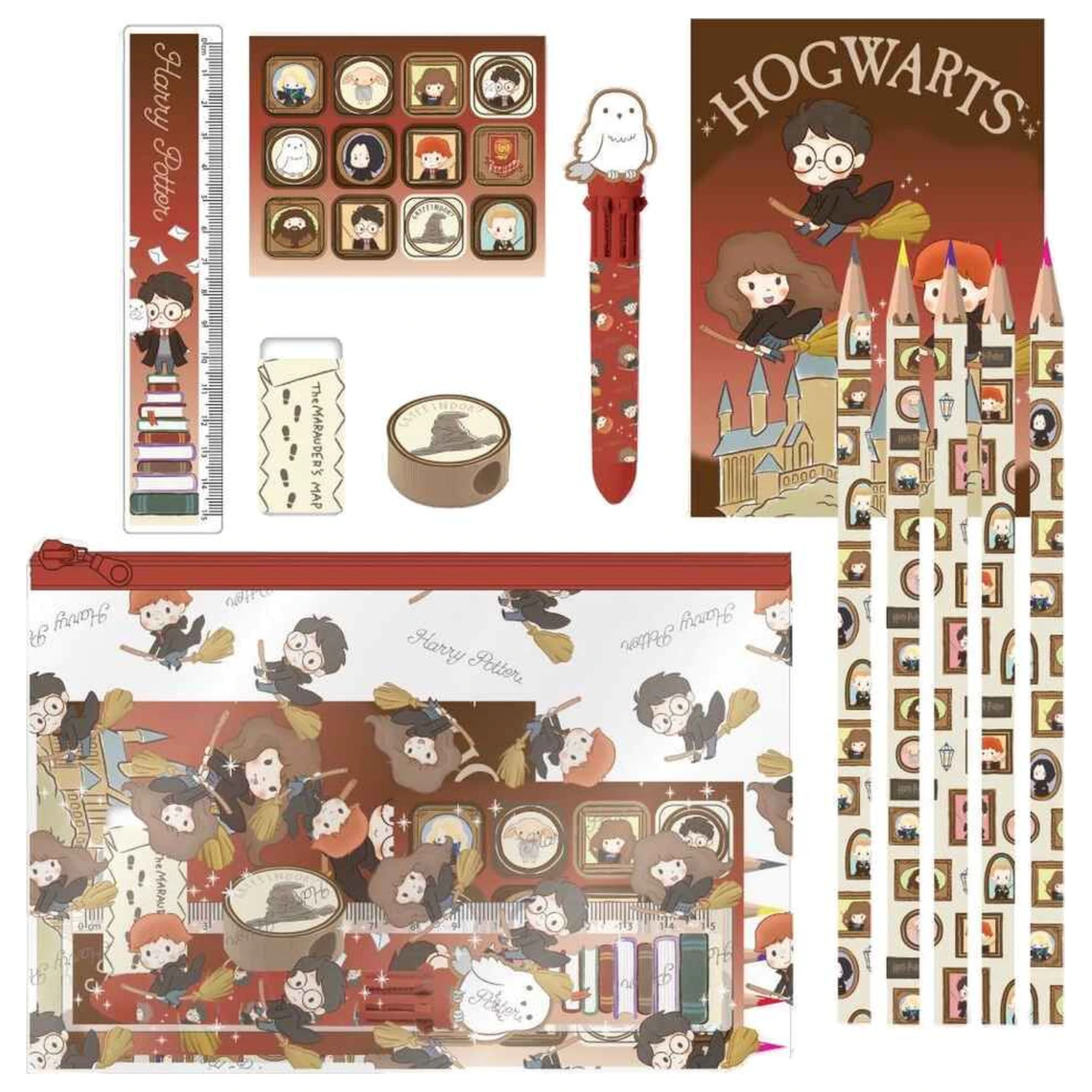 Harry Potter set de papetarie poza produsului