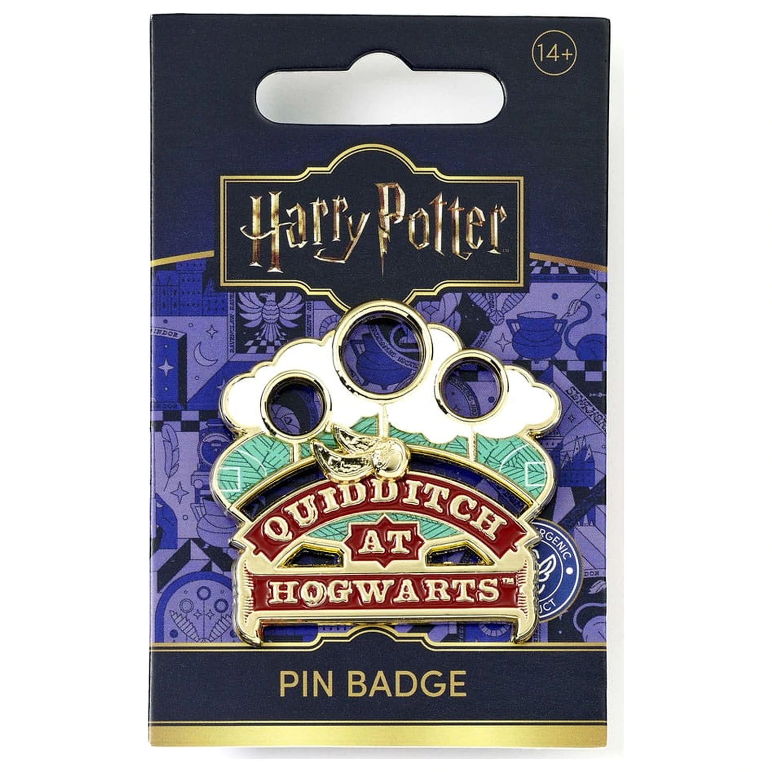 Harry Potter Pin Badge Quidditch (Ton Auriu) poza produsului