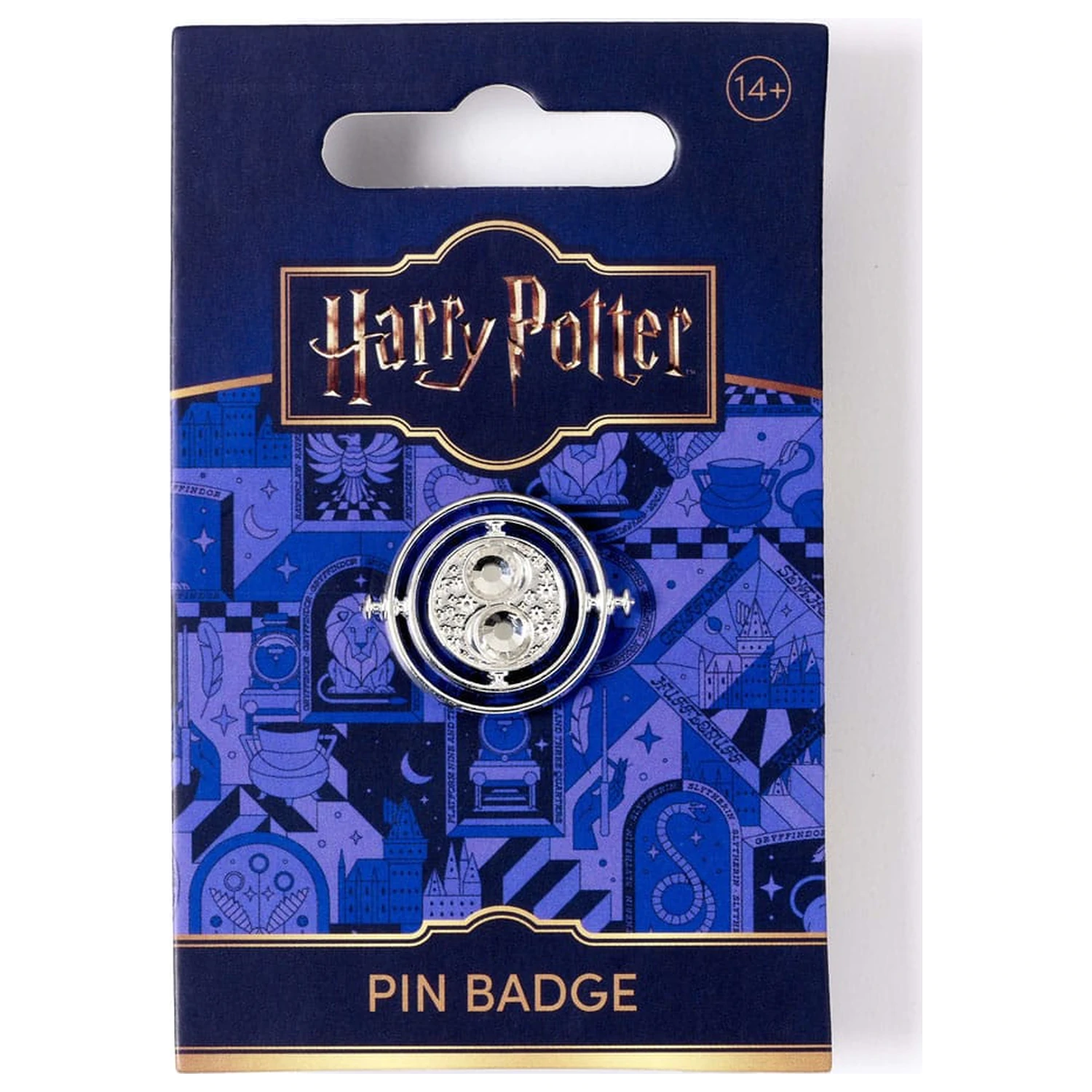Harry Potter Pin Badge Time Turner (Silver Tone) poza produsului