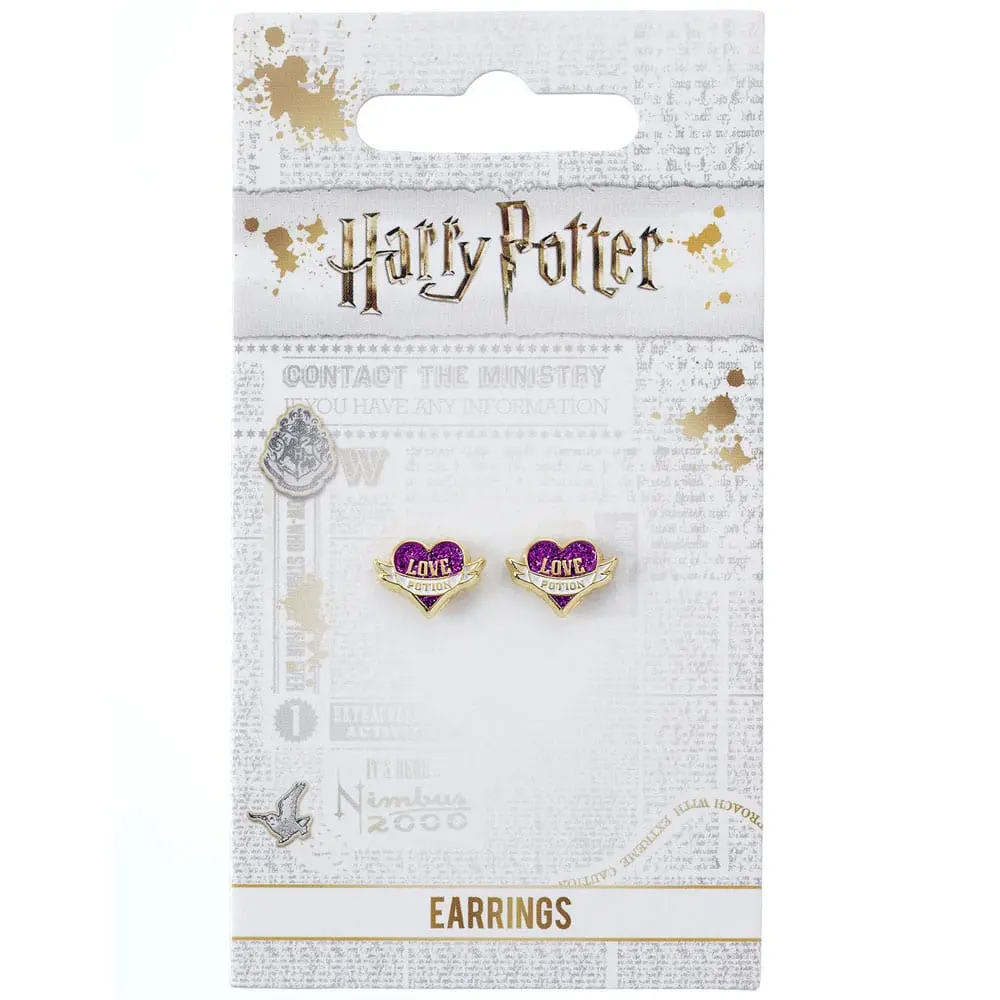 Cercei Harry Potter Love Potion (placat cu aur) poza produsului