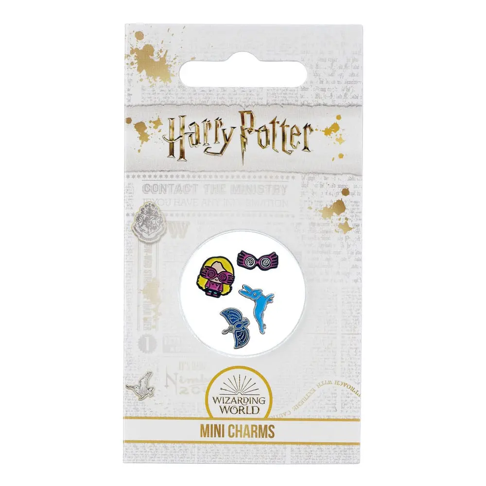 Harry Potter Set 4 Mini-Talismane Luna (Placat cu argint) poza produsului