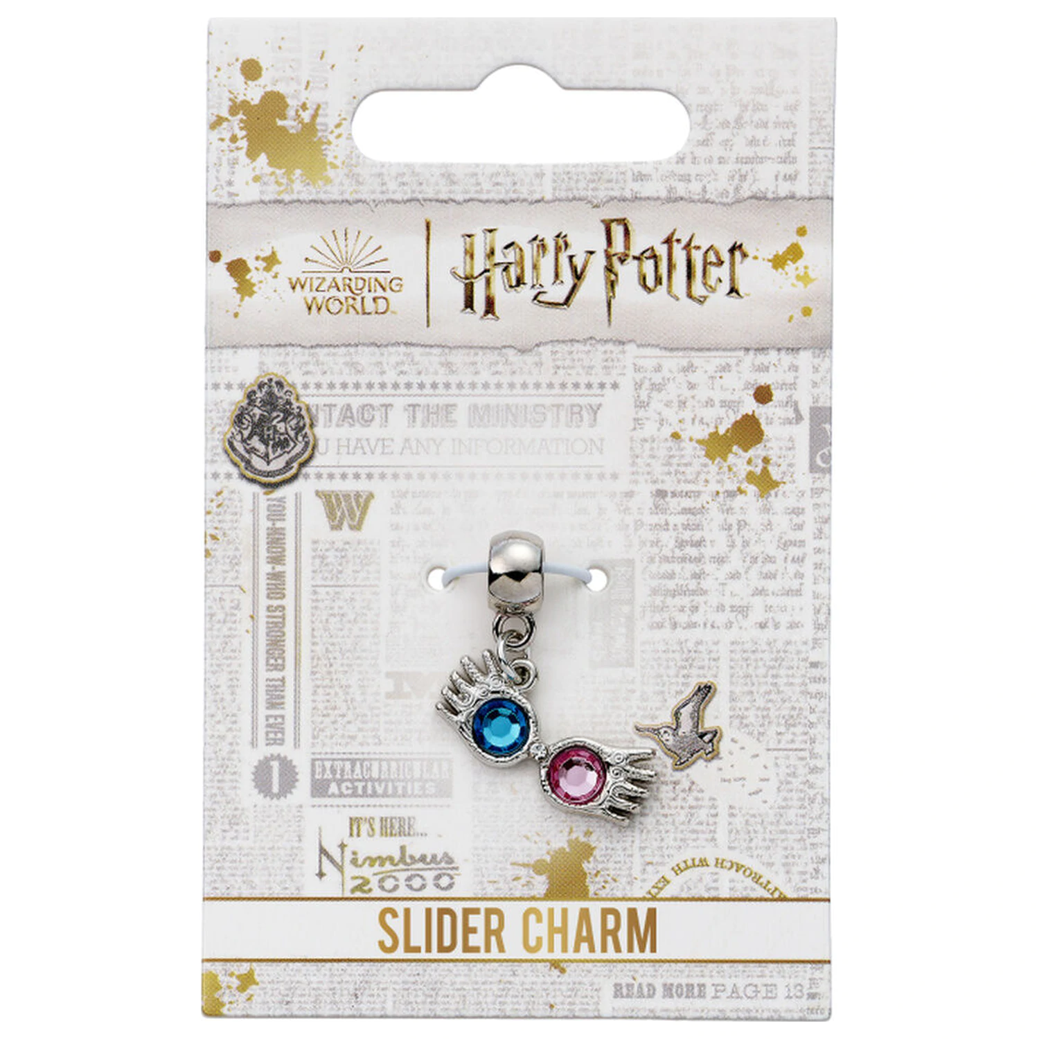 Harry Potter Luna Glasses slider charm breloc glisant pentru ochelari poza produsului