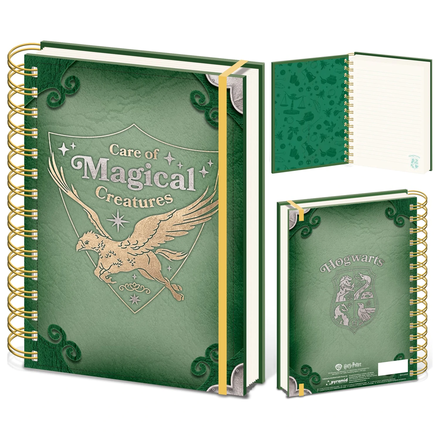 Harry Potter Magical Creatures A5 caiet spiralat poza produsului