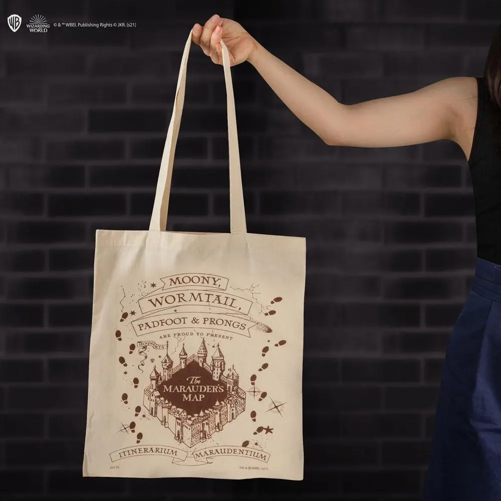 Harry Potter Tote Bag Harta Marauderilor poza produsului