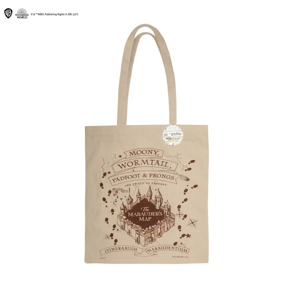 Harry Potter Tote Bag Harta Marauderilor poza produsului