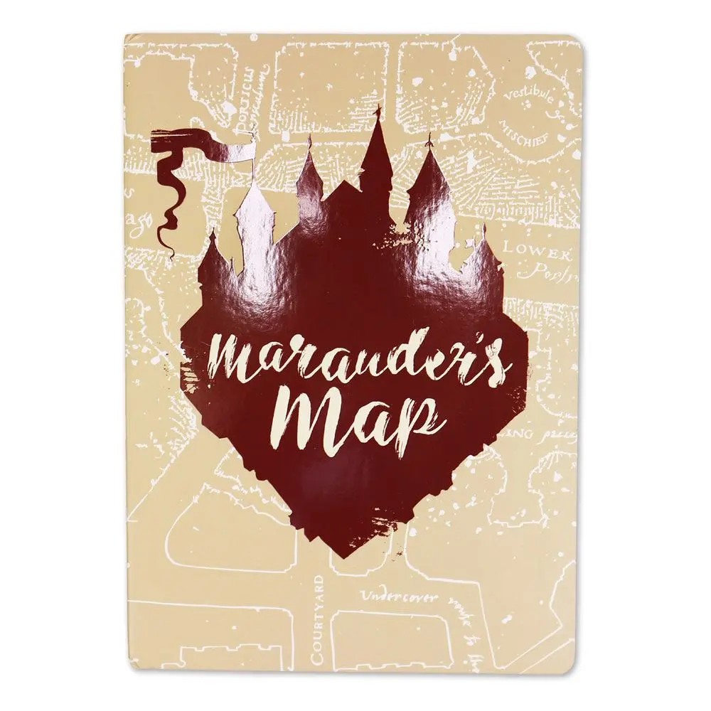 Harry Potter Notebook Flex A5 Marauder's Map poza produsului