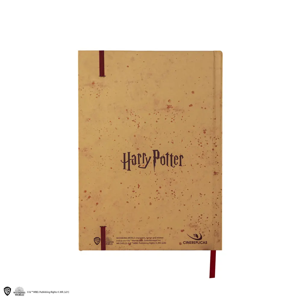 Harry Potter Caiet A5 Harta Marauder poza produsului