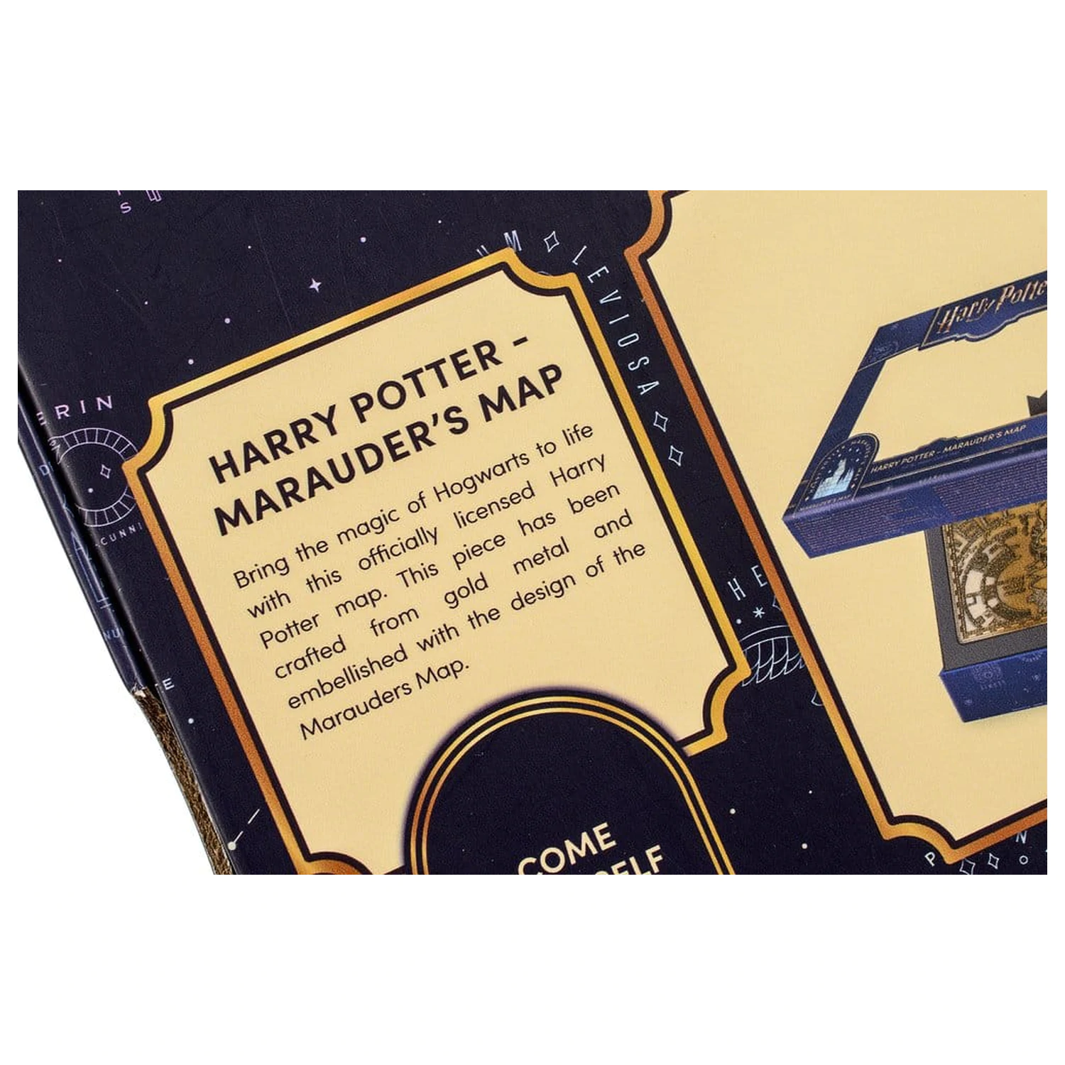Harry Potter Replica Marauder's Map Hartă Metalică 15 cm poza produsului