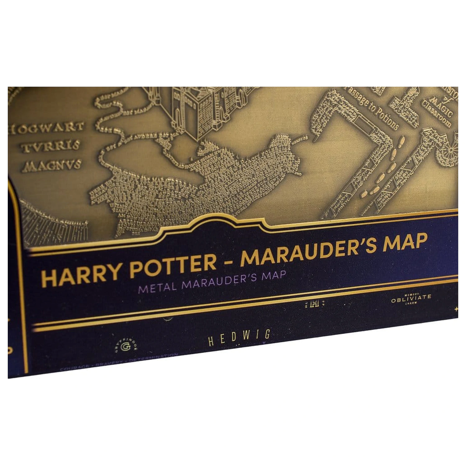 Harry Potter Replica Marauder's Map Hartă Metalică 15 cm poza produsului