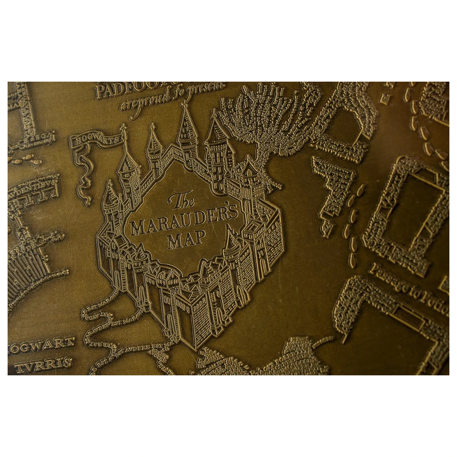 Harry Potter Replica Marauder's Map Hartă Metalică 15 cm poza produsului