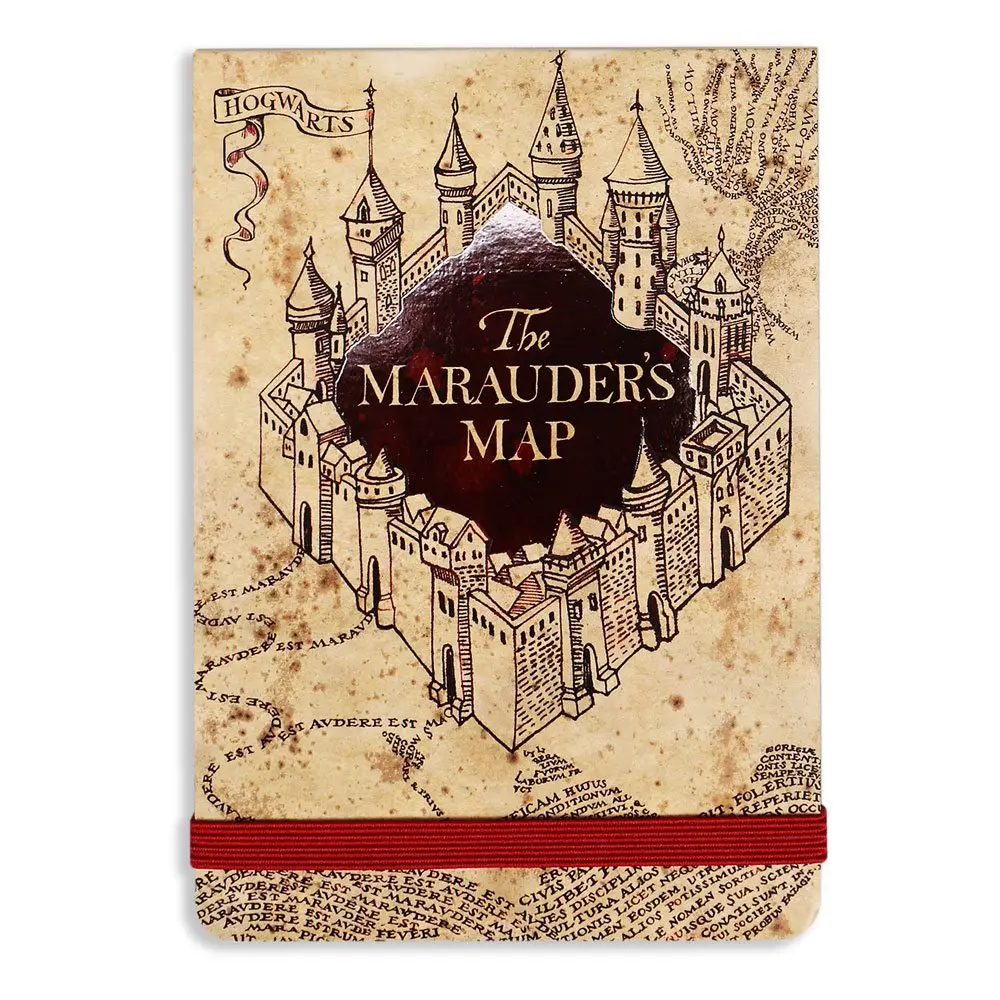 Mini carnet Harry Potter Marauder's Map poza produsului