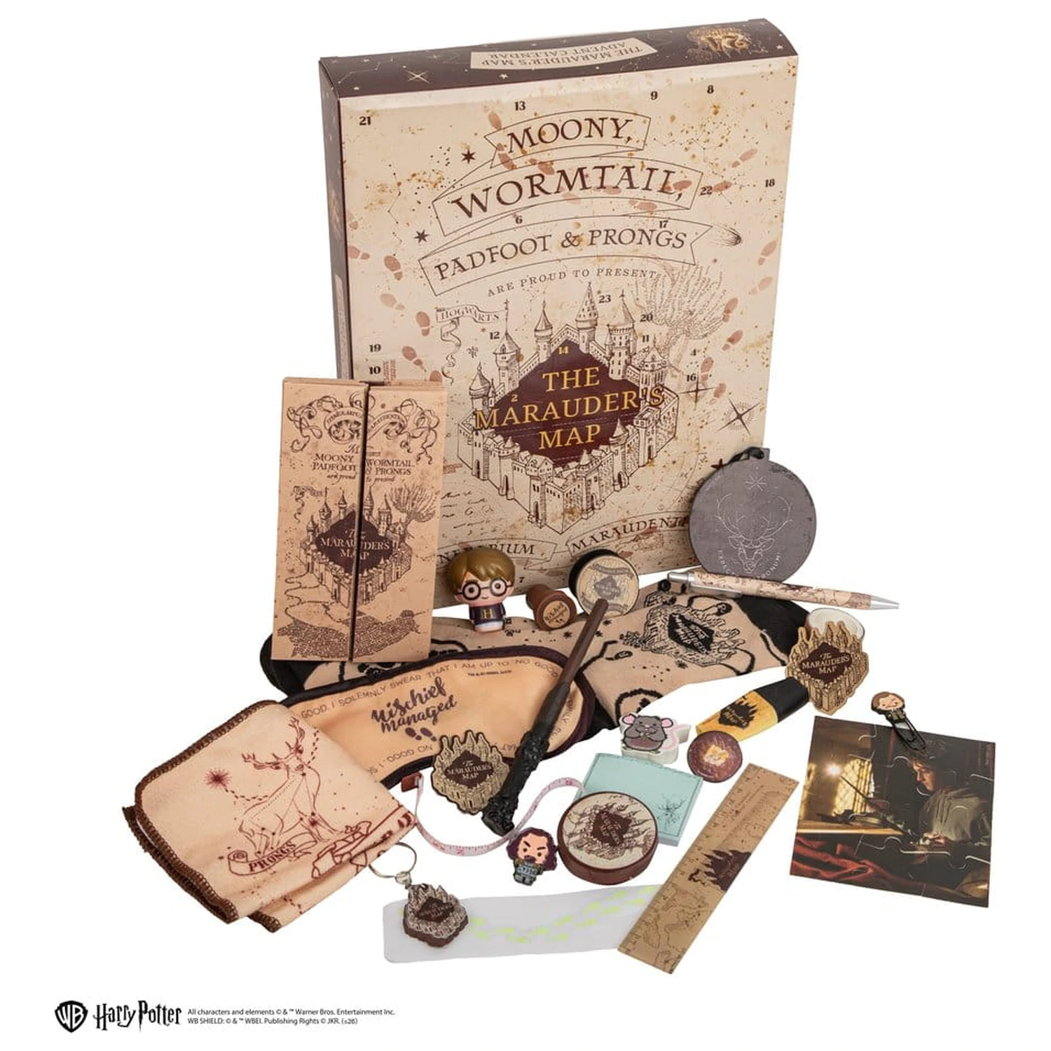 Harry Potter Calendar de Advent Marauder's Map New Edition 2026 poza produsului