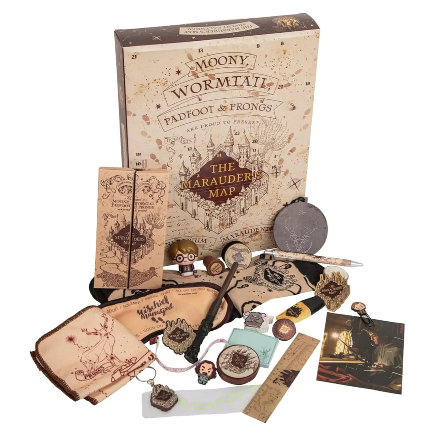 Harry Potter Calendar de Advent Marauder's Map New Edition 2026 poza produsului