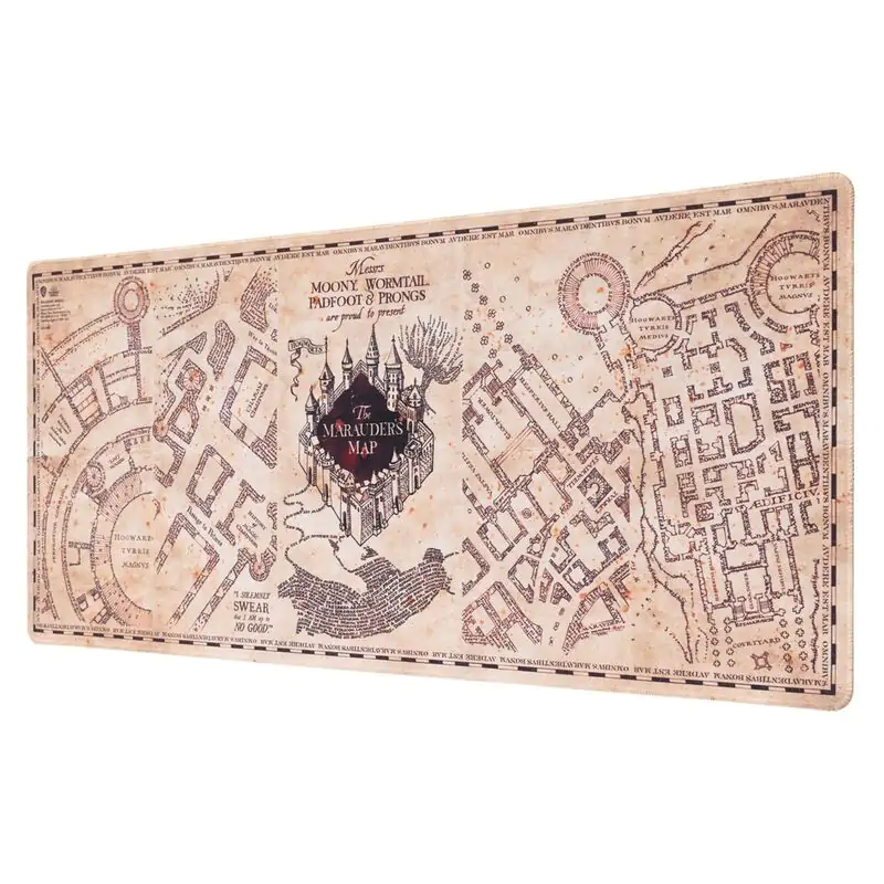 Harry Potter Marauders Map gaming desk mat covoraș de birou pentru jocuri poza produsului