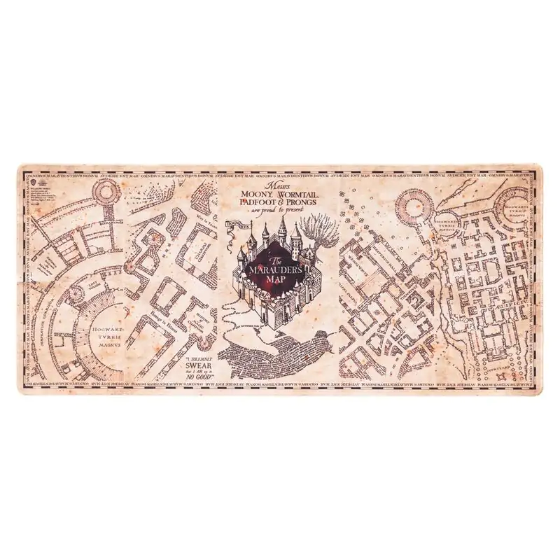 Harry Potter Marauders Map gaming desk mat covoraș de birou pentru jocuri poza produsului