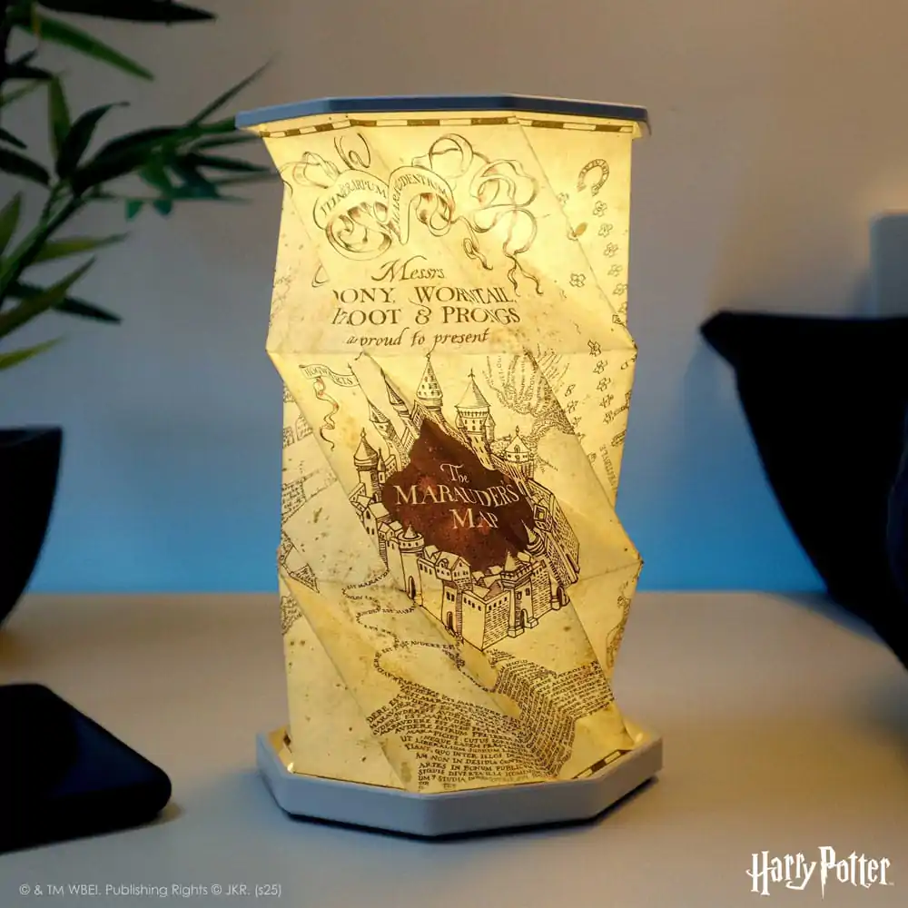 Harry Potter Lampa pliabila Marauders Map 15 cm poza produsului