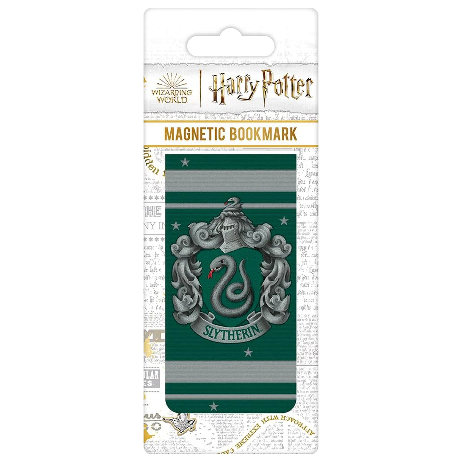 Semn de carte magnetic Harry Potter Slytherin Crest poza produsului