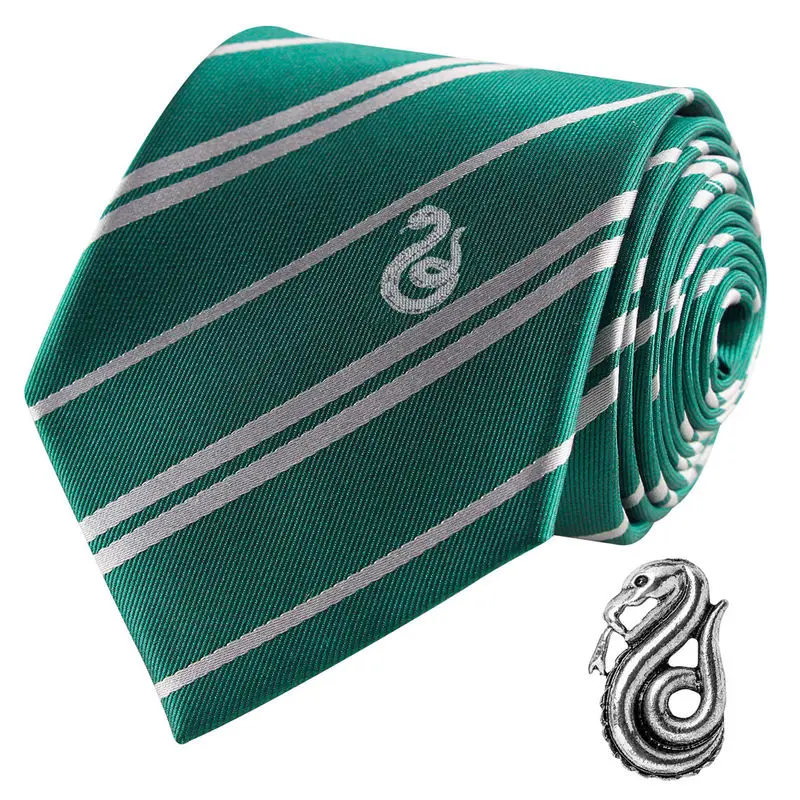 Harry Potter Cravată & Metal Pin Deluxe Box Slytherin poza produsului