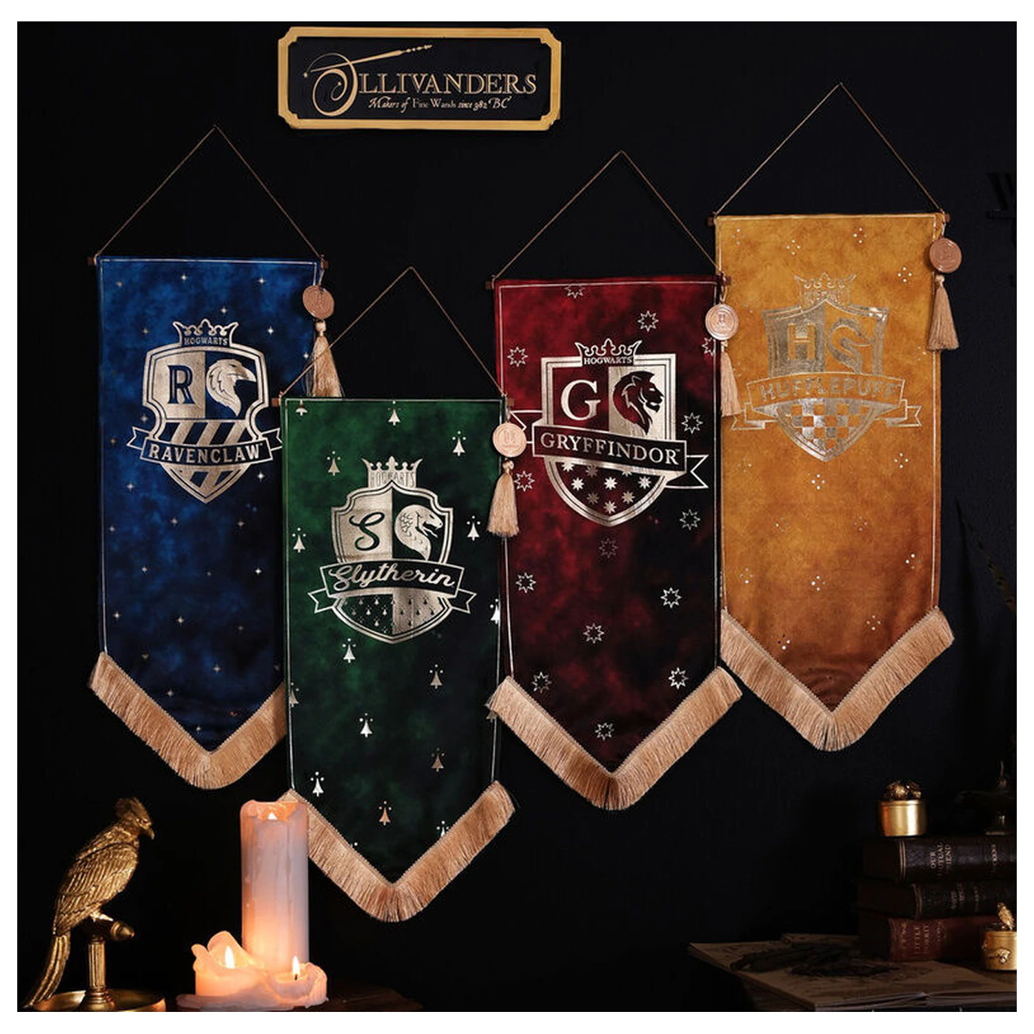 Harry Potter Slytherin banner agatat poza produsului
