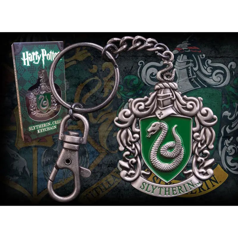 Breloc din metal Harry Potter Slytherin 5 cm poza produsului