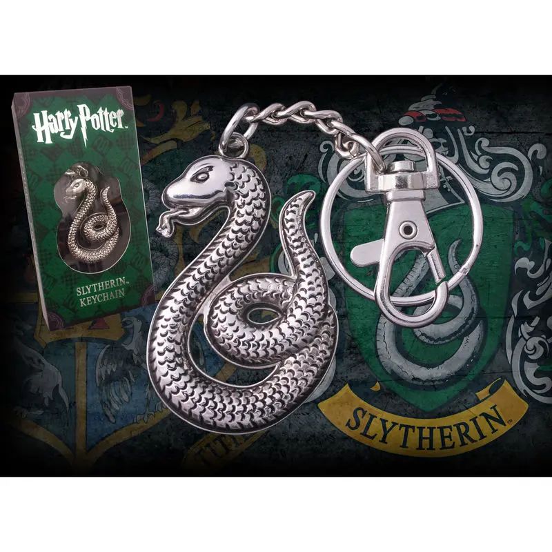Breloc din metal Harry Potter Slytherin 7 cm poza produsului