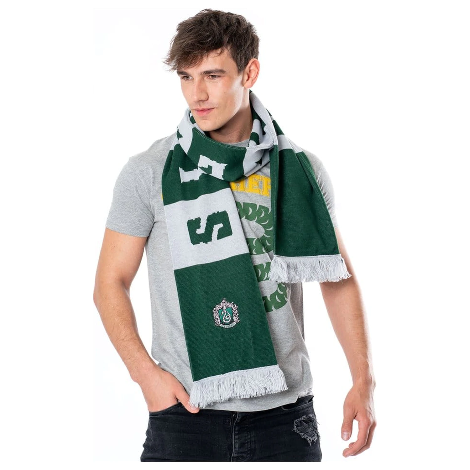 Harry Potter eșarfă Slytherin poza produsului