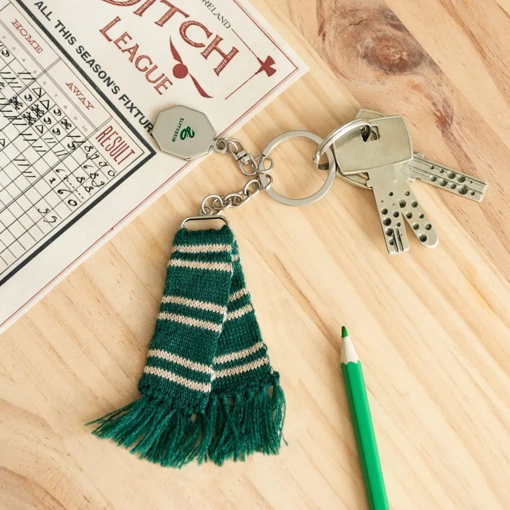 Breloc eșarfă Harry Potter Slytherin poza produsului