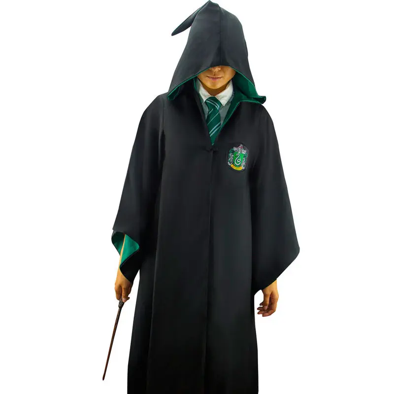 Harry Potter Robă Vrăjitor Mantie Slytherin poza produsului