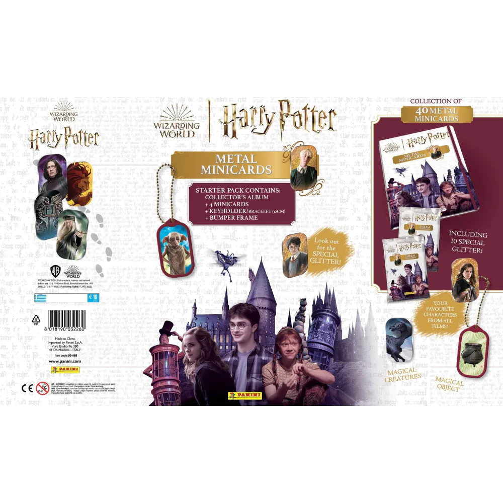 Harry Potter Metal Minicards Pachet de pornire *English Version* poza produsului