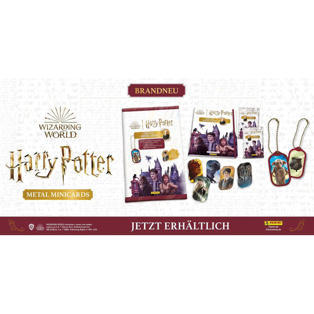 Harry Potter Metal Minicards Pachet de pornire *English Version* poza produsului