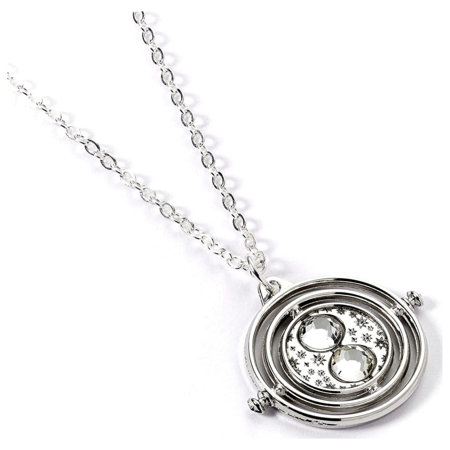 Harry Potter Colier Time Turner Charm (Silver Tone) poza produsului