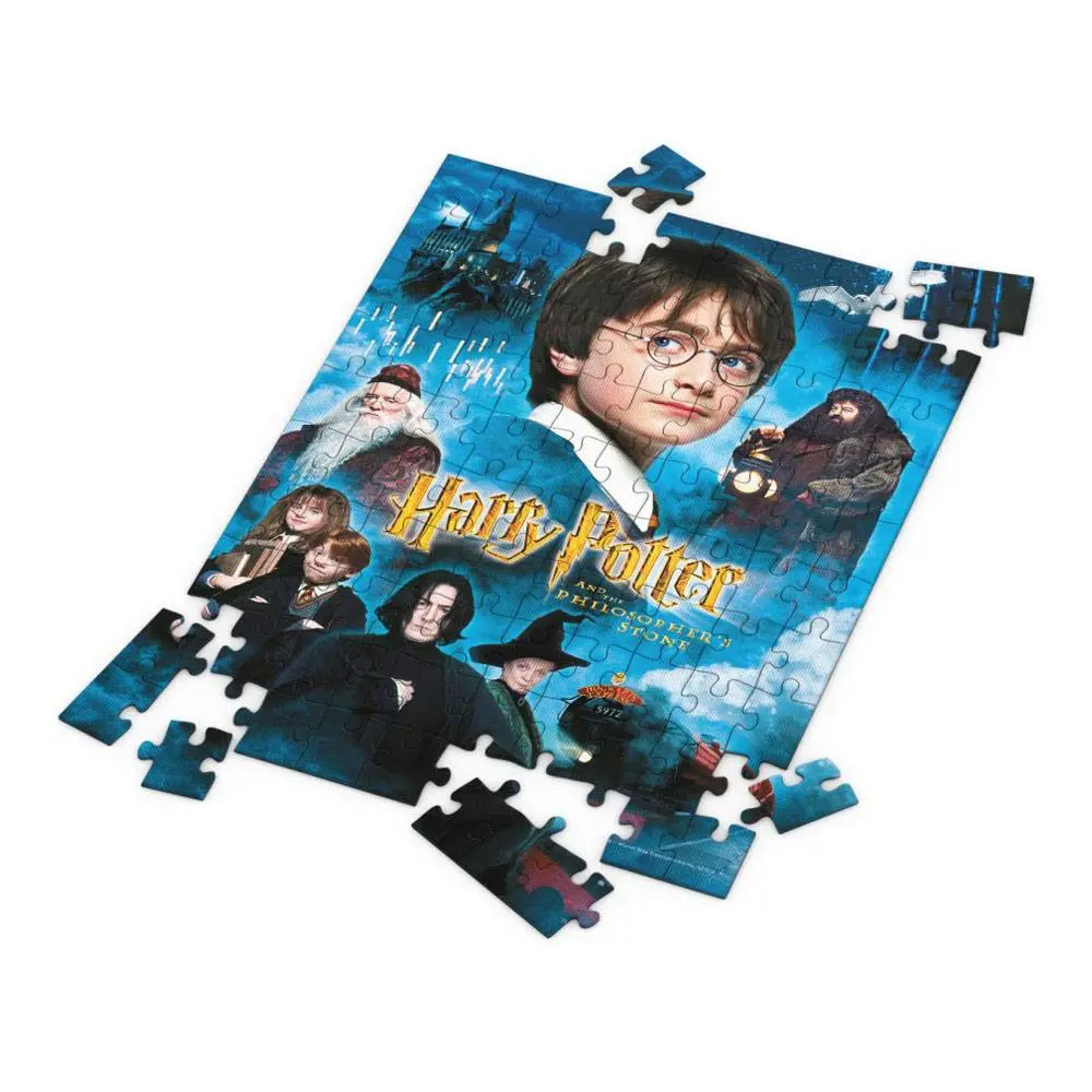 Harry Potter Jigsaw Puzzle with 3D-Effect Philosopher's Stone Poster (100 piese) poza produsului